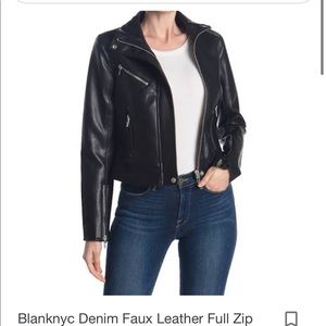 BLANKNYC faux leather jacket